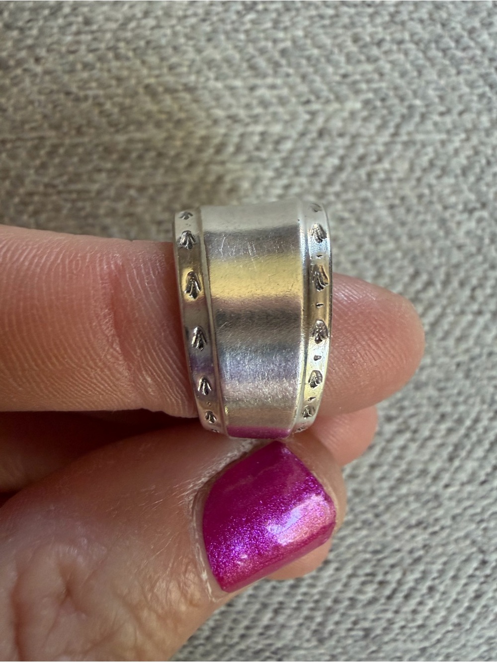 Handmade Spoon Ring - Picture 10 of 11